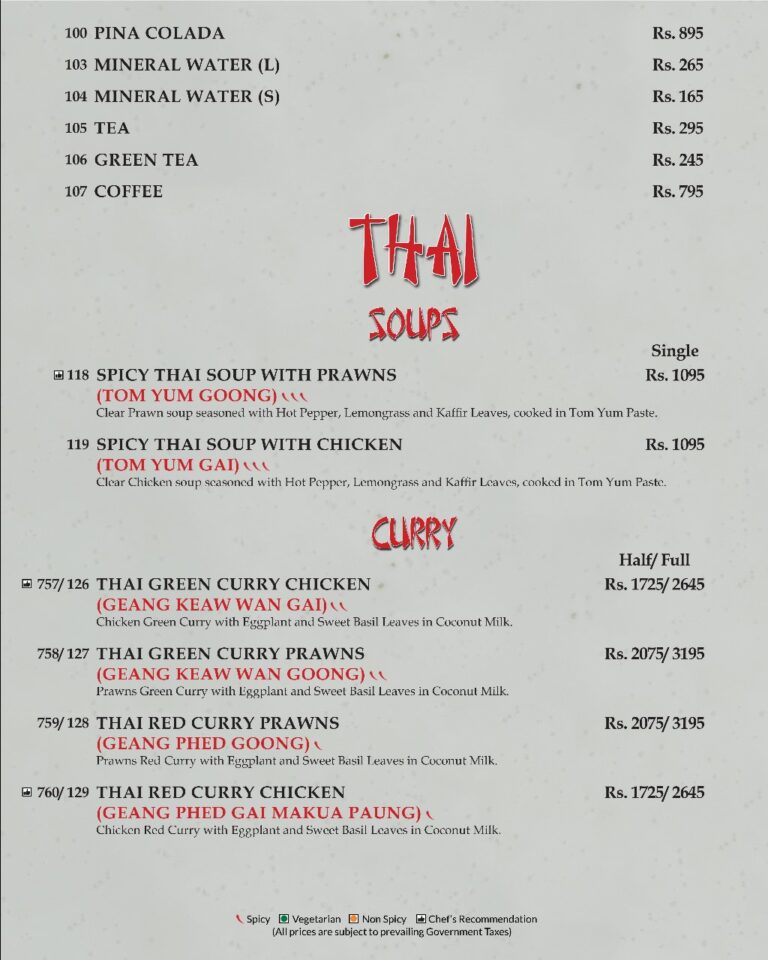 Menus Asian Wok Bahria Town